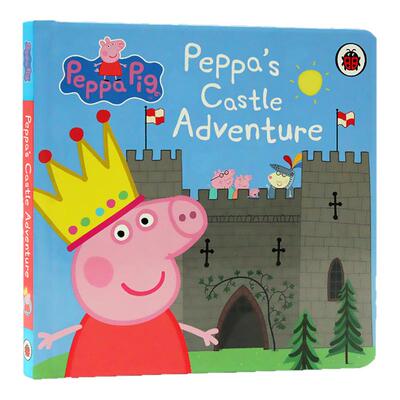 进口英文原版正版 peppa pig 小猪佩奇Peppa’s Castle Adventure 粉红猪小妹佩奇的城堡冒险 英文儿童绘本