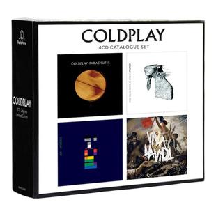 原装进口 Coldplay 酷玩乐队专辑 CATALOGUE SET 4CD摇滚音乐唱片