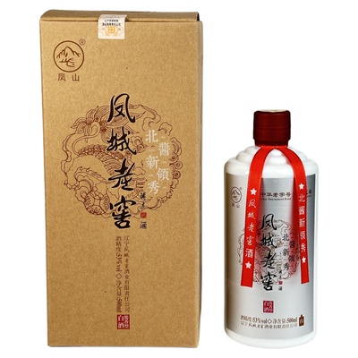 凤城老窖白茅整箱 53度酱香酒 国标优级 原酒酿造2019 中华老字号