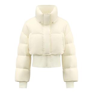 漫游001 eralnc短款羽绒服女新款设计秋冬鸭绒面包服时尚加厚外套