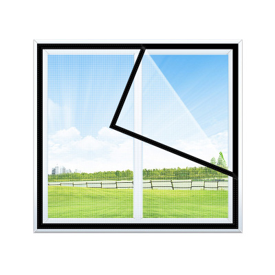 任意尺寸定制窗沙网免打孔魔术贴