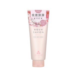 日本AQUA SAVON全身用保湿霜面霜面部补水身体乳护理滋润补水230g