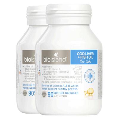 澳洲bioisland婴幼眼成长脑鱼油