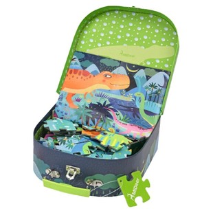 mideer弥鹿儿童拼图海洋恐龙家园睡美人童话交通大块益智平图麋鹿