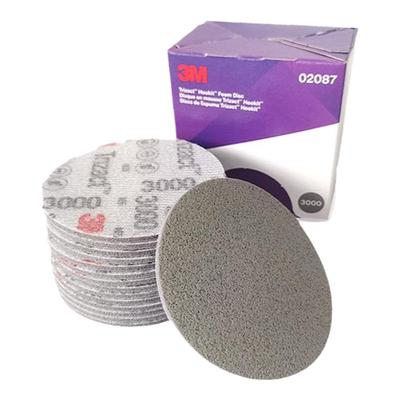 3M02087海绵砂纸3寸金字塔3000目