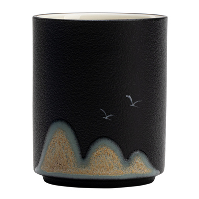 晟初大号远山陶瓷单个茶杯