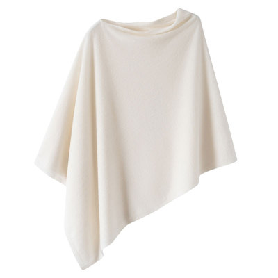 羊绒披肩冬季加厚不规则斗篷围巾