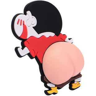 免打孔门吸门挡器卫生间门顶门把手缓冲防撞垫加厚可爱门碰新款