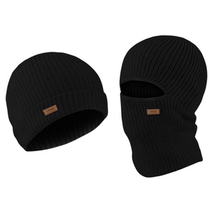 JEEP保暖帽男套头帽防寒包头帽巴拉克拉法帽护耳针织帽防风毛线帽