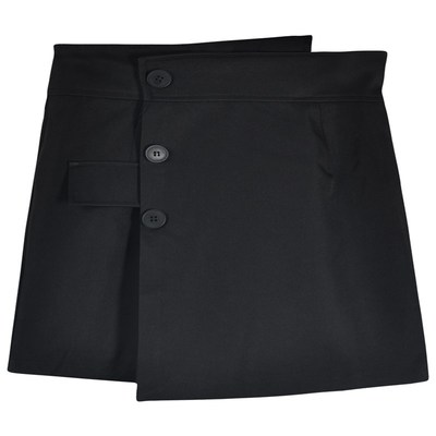 春秋大码胖mm短裙设计感阔腿裤