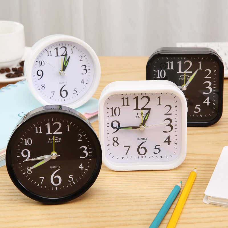 桌摆定时座钟儿童牀头闹铃小闹钟老人专用圆形简约学生宿舍大字锺,家居饰品,台钟/闹钟,淘宝优惠券,粉丝福利购,淘宝优惠卷