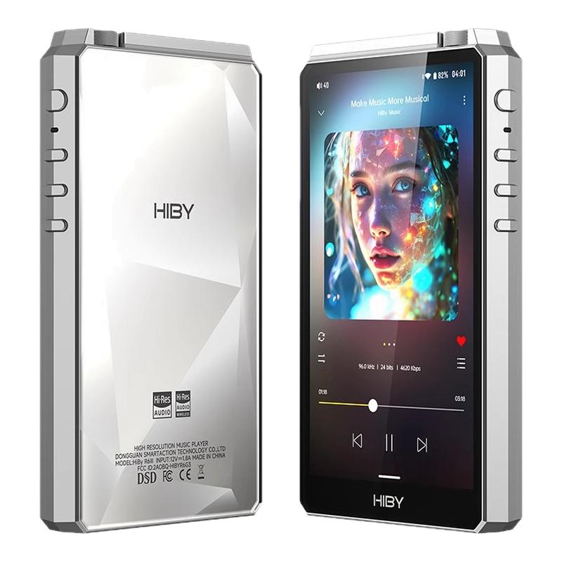 HiBy海贝R6三代2025版便携HiFi无损安卓播放器DSD音乐转盘MP3国砖