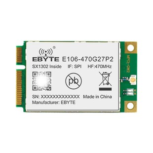 LoRa扩频模块SX1302 Mini PCI-e无线LoRaWAN网关射频通信SPI接口