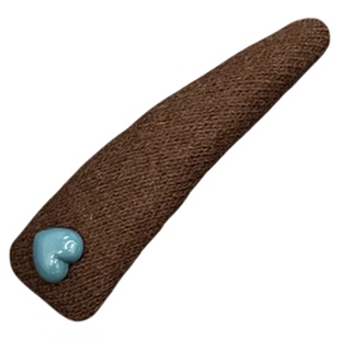 燕麦可可~爱心发夹女高端边夹碎发刘海夹子bb夹前额头饰2026新款