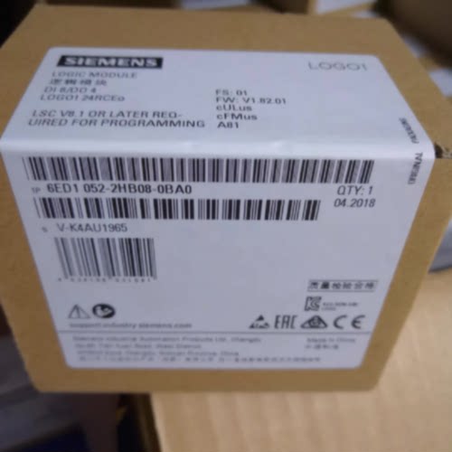 议价西门子6ED1052-2HB08-0BA0LOGO!24RCEo主机模块6ED10522HB080