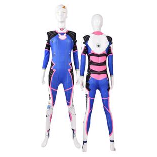 万圣节角色扮演守望先锋cos连体紧身衣游戏dva宋哈娜cosplay套装