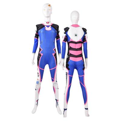 万圣节角色扮演守望先锋cos连体紧身衣游戏dva宋哈娜cosplay套装