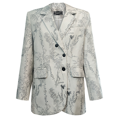 通勤优雅设计感外套复古提花西装