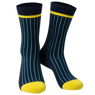 3双装SCHIESSER舒雅男女士中性3A抗菌抑菌炫彩条纹高筒袜子22337K