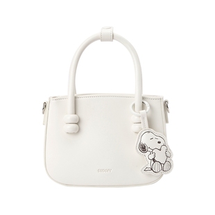 森马包包手提包女史努比系列2024新款可爱斜挎包时尚复古单肩包潮