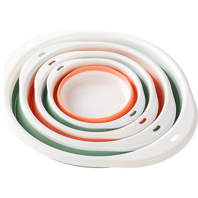 加厚折叠脸盆便携大容量悬挂收纳