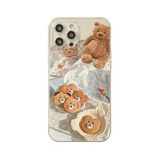 benefit治愈布偶小熊甜点17适用于iphone16promax苹果15PRO手机壳13新款14套12创意11透明xsmax硅胶xr防摔8p