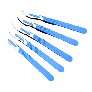 开元医用无菌塑柄一次性手术刀片双眼皮切割刀柄拆线外科手术工具