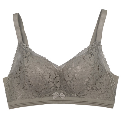 蕾丝健康养护亲亲棉上托网纱内衣