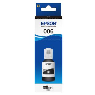 EPSON爱普生006 006s原装墨水 M1128 M2128 M2118 M1108 M2129 M1129喷墨打印机连供墨汁颜料墨水补充装