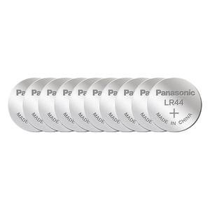 松下纽扣电池10粒LR44/LR43/LR41/LR1130适用手表电池计算器电池玩具电池1.5V碱性