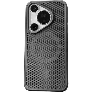 呆芒超薄镂空散热适用华为pura70pro手机壳新款mate70pro磁吸充电mt60透气防摔pro +大孔p70男50简约小众超火