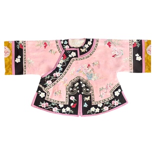 千黛远山【繁花锦瑞】重工刺绣古董衣华服新中式清汉女原创设计