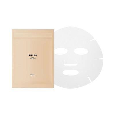 SHIRO面膜酒粕米糠/昆布/冬花/草本植萃/海棠贴片原装进口保湿