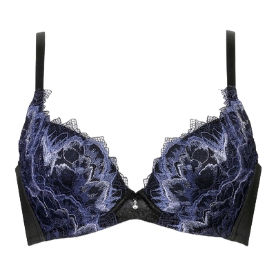 华歌尔聚拢收副乳高级蕾丝文胸