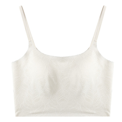 蕉白免穿文胸防凸点小吊带