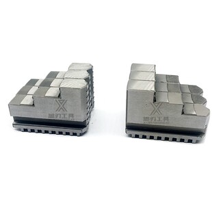 环球建华自定心三爪卡盘K11-160 200 250320手动卡爪脚活爪分离爪