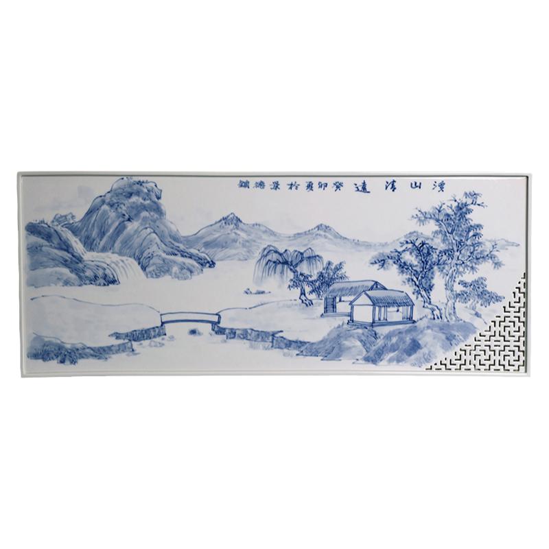 景德镇手绘荷花大号泡茶台