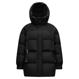 森马羽绒服女冬季中长款90绒子2025新款休闲潮流面包服商场同款