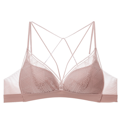 梧桐花开无钢圈聚拢中厚文胸