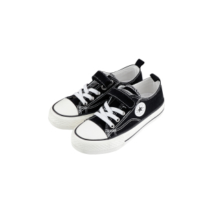 Amybaby童鞋魔术贴帆布鞋男孩卡通男女童单鞋小学生布鞋透气板鞋