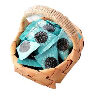 思宏黑芝麻丸独立小包装蜂蜜醇香熟黑芝麻球开袋即食休闲小吃零食