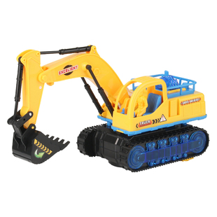儿童电动挖掘机玩具男孩玩具车万向工程车挖土机铲车挖机男童套装