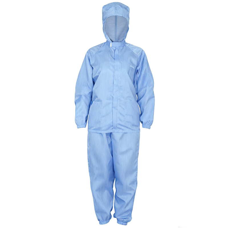 大牙防尘防静电工作服食品分体服