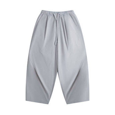 STREAMLET.CHEN:铡刀褶裥廓形裤