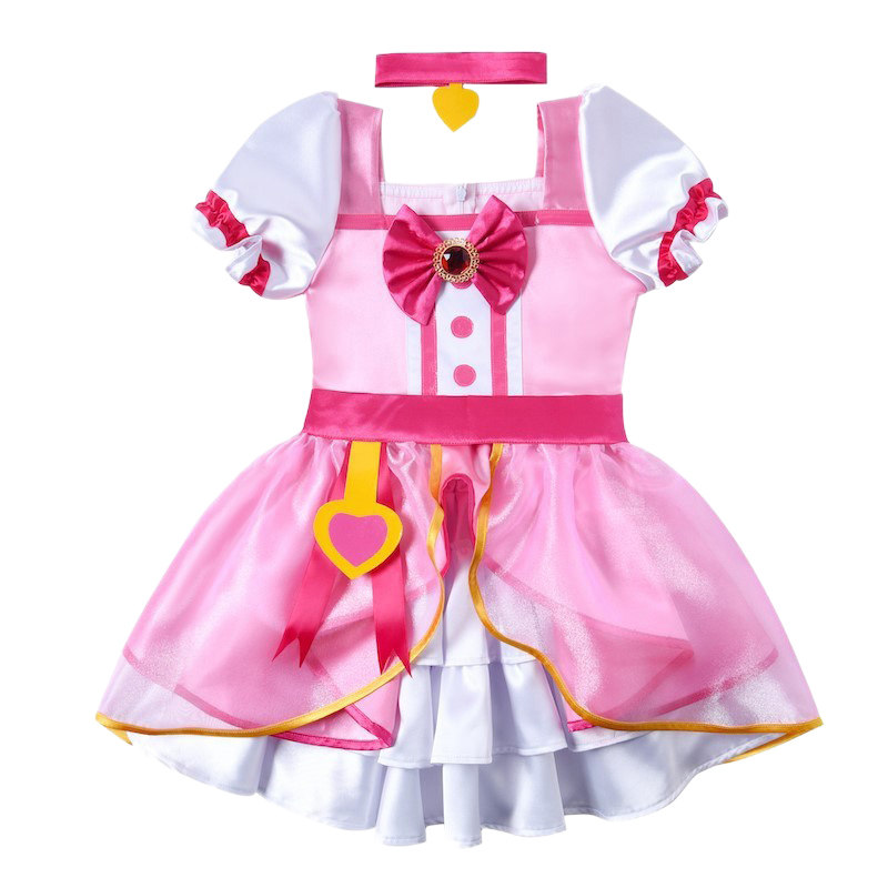 小玲魔法世界服装同款衣服欧若拉伶公主裙儿童表演服女童变身裙子