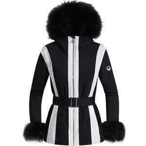 HALTI滑雪服大毛领时尚保暖