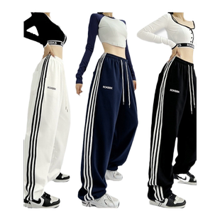 ROKBBK-K/布韩街舞hiphop爵士舞jazz裤子嘻哈运动裤女长裤套装服