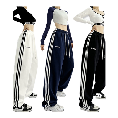 自然腰街舞爵士舞布韩长裤