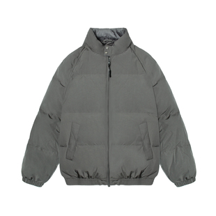 嘿马七作美式复古冬季立领保暖舒适羽绒服男潮牌宽松休闲夹克外套