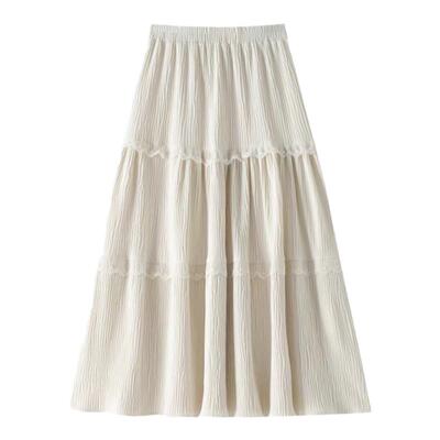 灯芯绒丝绒半身裙蛋糕裙中长裙